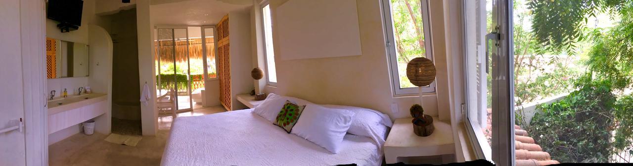 Villa Maria Bed And Breakfast Пуерто Ескондидо Екстериор снимка